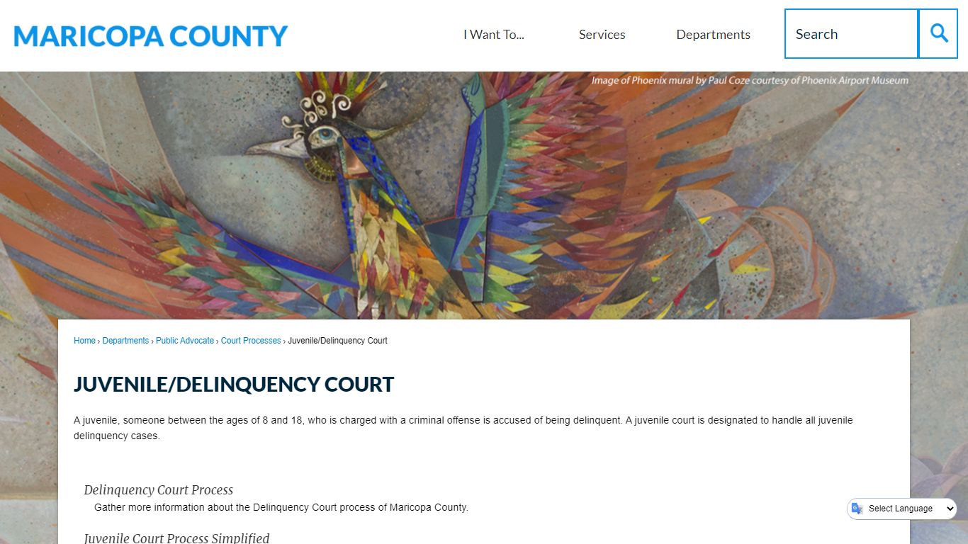 Juvenile/Delinquency Court | Maricopa County, AZ
